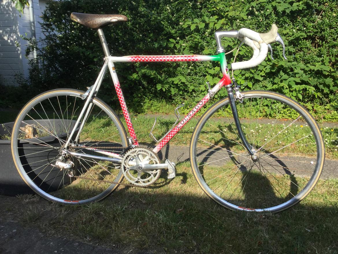 Colnago Cromor bygget i Italien og håndmalet. billede 1