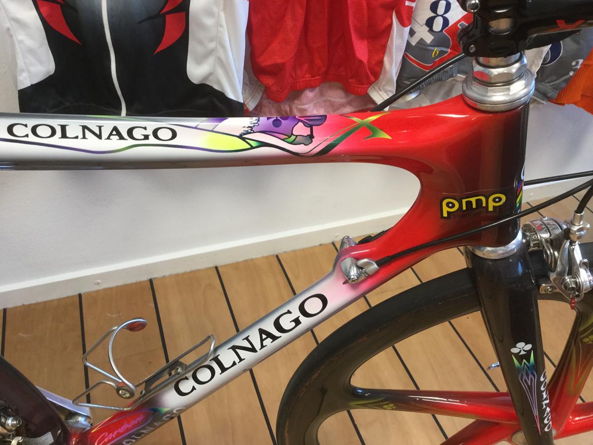 Colnago C35 Ferrari carbon fra start firserne. billede 2