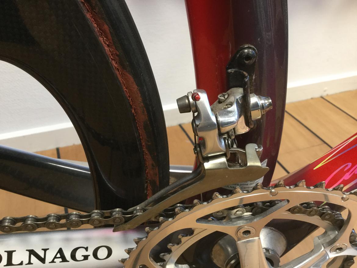 Colnago C35 Ferrari carbon fra start firserne. billede 7