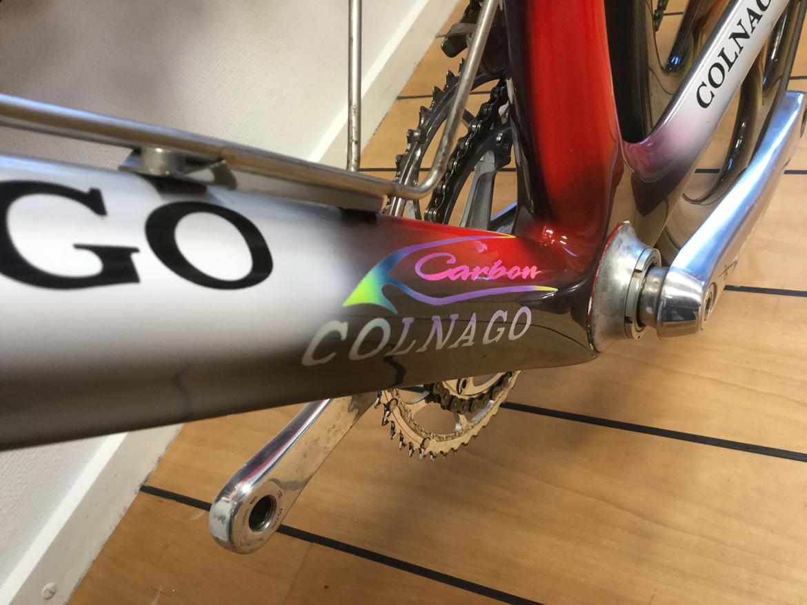 Colnago C35 Ferrari carbon fra start firserne. billede 12