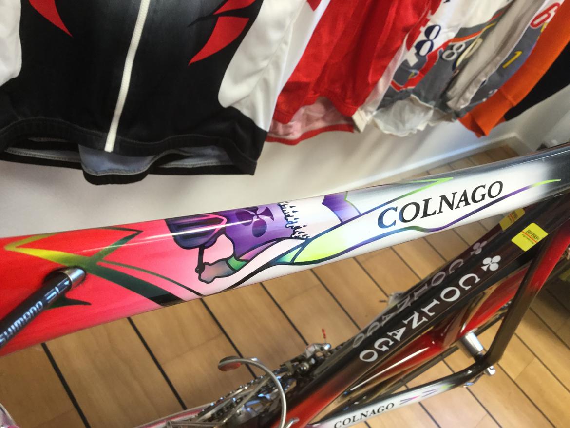 Colnago C35 Ferrari carbon fra start firserne. billede 13