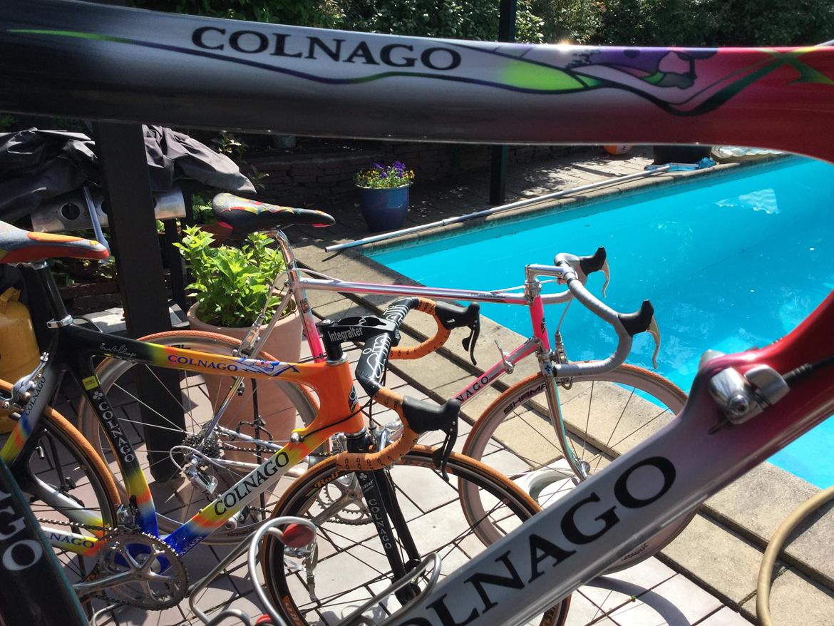 Colnago C35 Ferrari carbon fra start firserne. billede 21