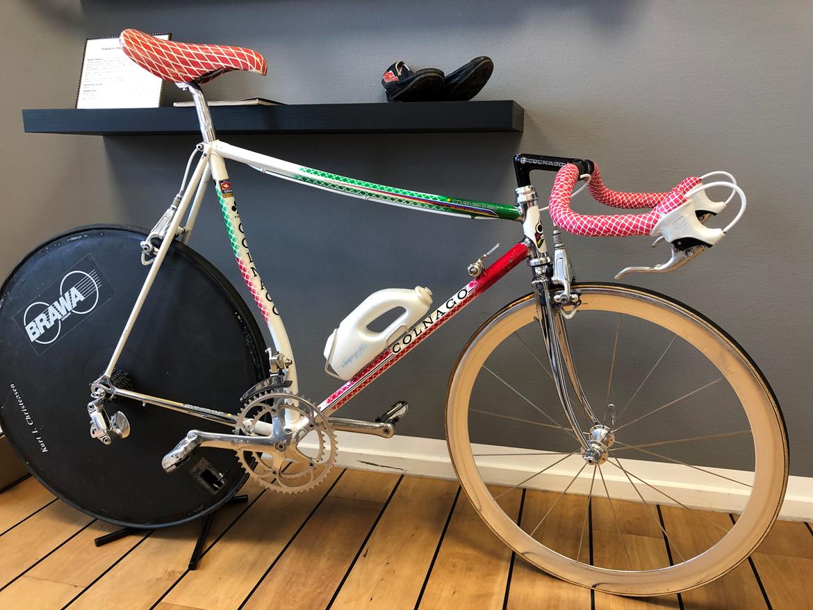 Colnago master krono tt stål ramme. billede 1