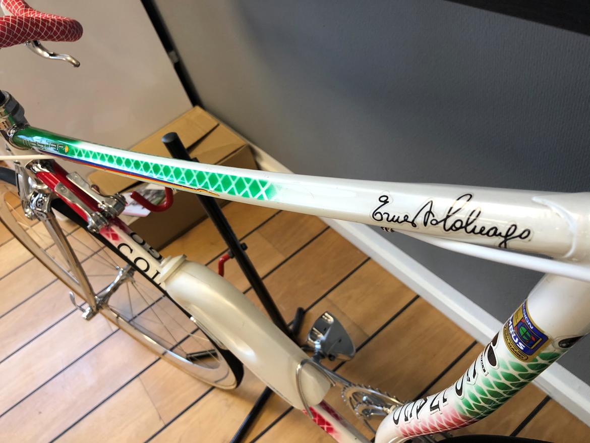 Colnago master krono tt stål ramme. billede 5