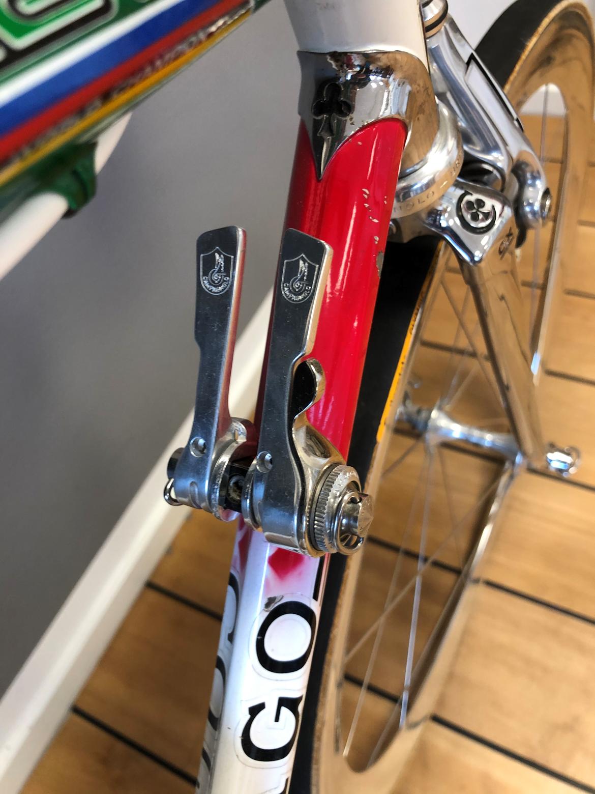 Colnago master krono tt stål ramme. billede 9