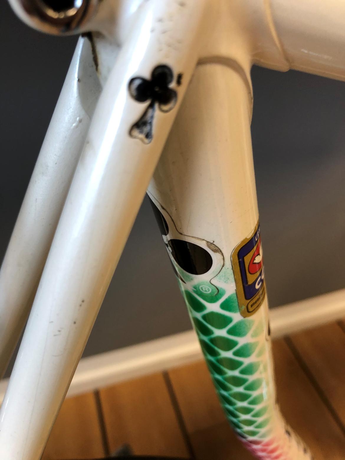 Colnago master krono tt stål ramme. billede 25