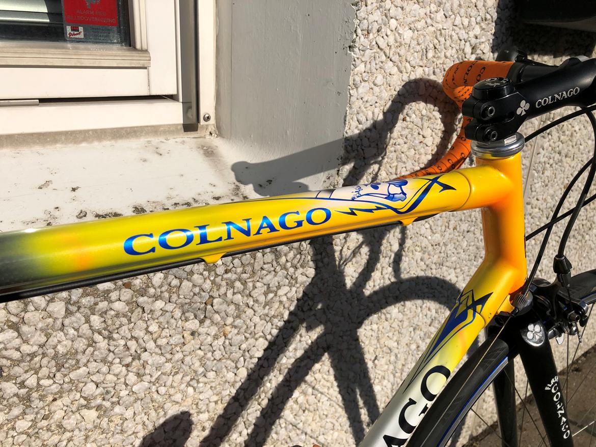 Colnago c40 original Rabobank tema cykel. billede 7