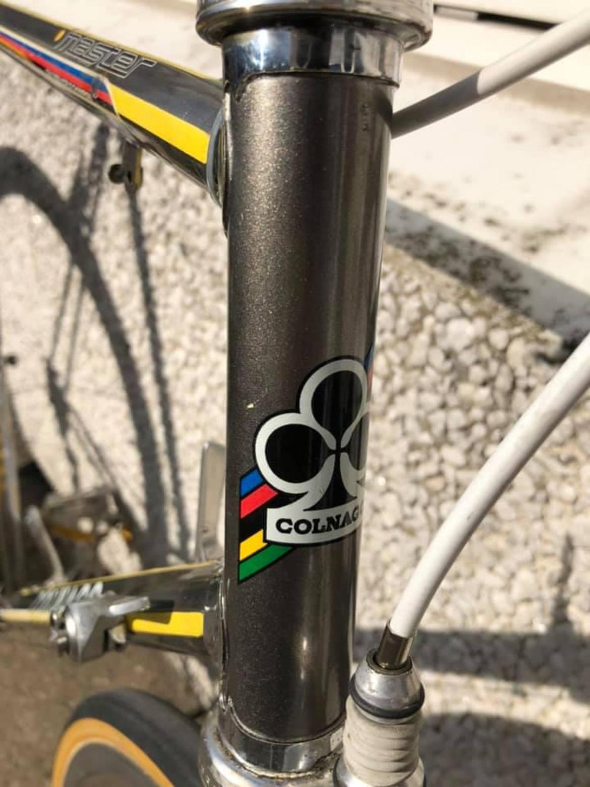 Colnago master retro stål ramme i Columbus rør. billede 19