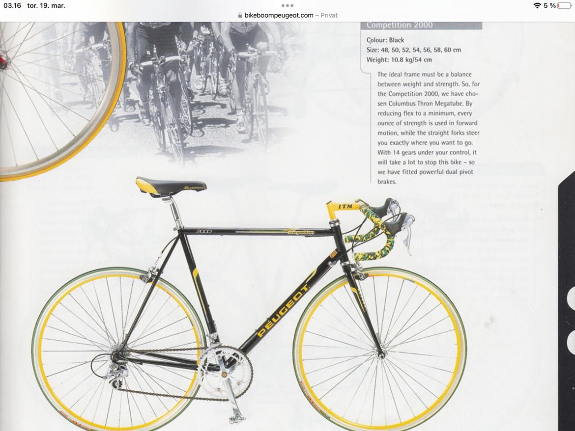 Peugeot Compitition 2000 billede 6