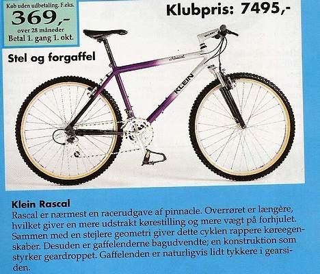 Klein Rascal 1993 - Fra Cykelklubbens katalog 1994 billede 12