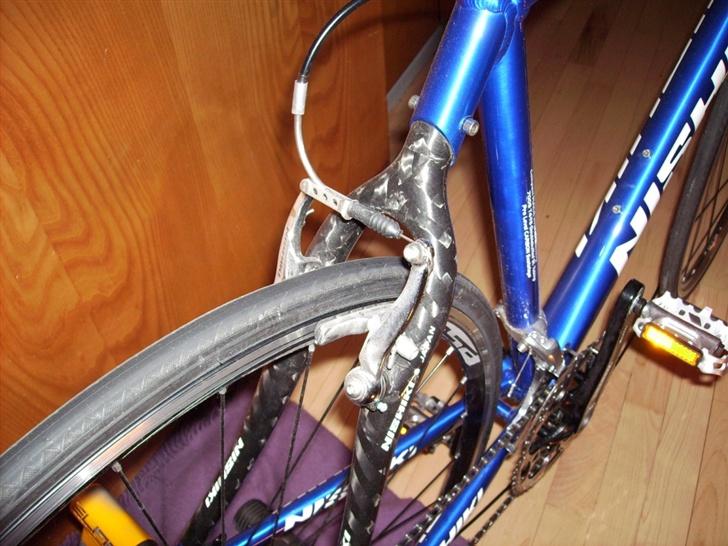 Nishiki Race Hybrid Hyper Pro - Carbon baggaffel. billede 3