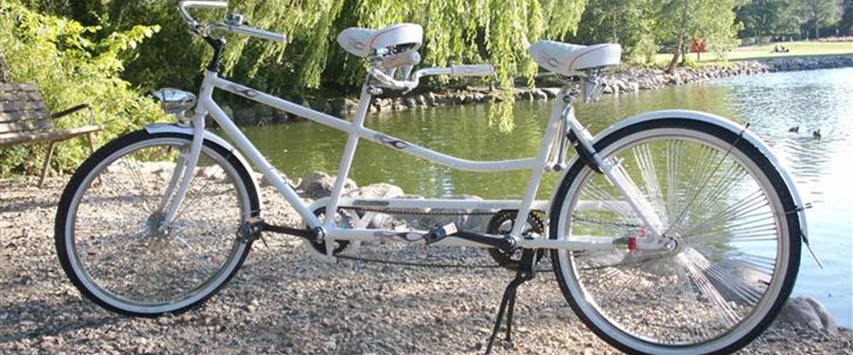 Electra Tandem Retro Der mangler et sæt håndtag, m...