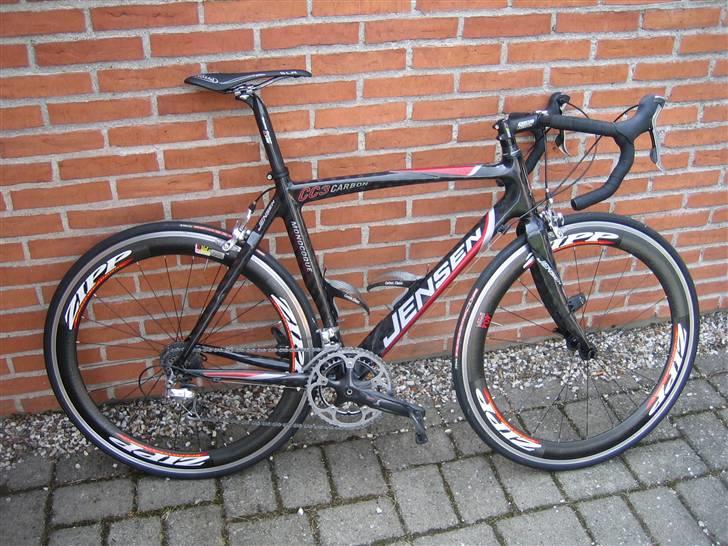 Jensen CC3 Carbon - Min Jensen CC3 med Zipp 404 billede 1