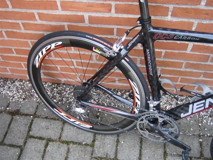 Jensen CC3 Carbon - Zipp 404 dæk/slange billede 6