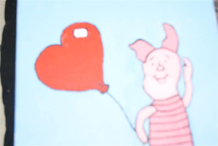 Malerier jeg har malet:) - Grisling :) billede 5