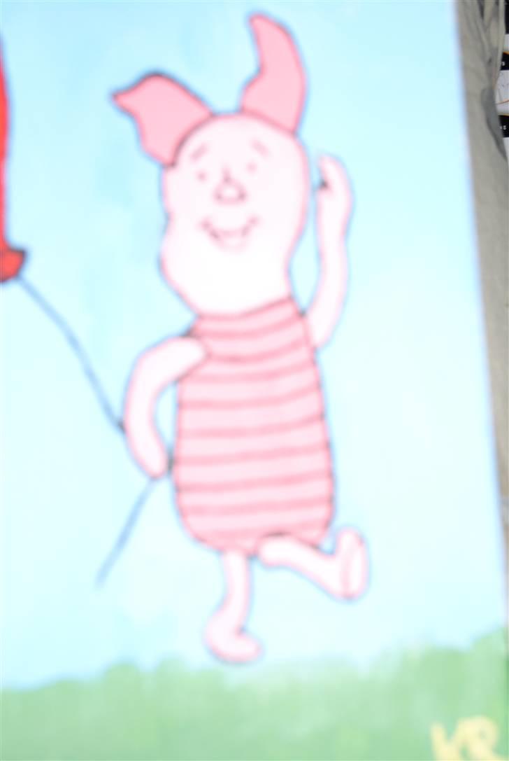 Malerier jeg har malet:) - Grisling :) billede 6