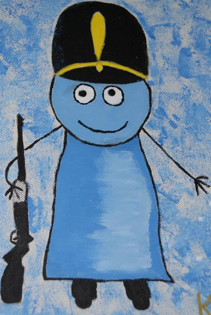 Malerier jeg har malet:) - Tindsoldaten bestildt og ønsket af peter :) * solgt * men jeg kan lave en der ligner denne :) billede 53