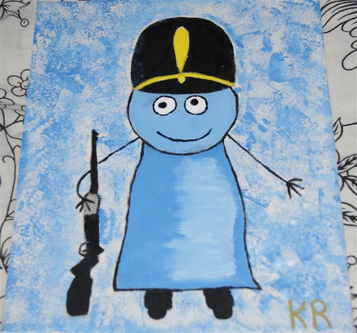 Malerier jeg har malet:) - Tindsoldaten bestildt og ønsket af peter :) * solgt * men jeg kan lave en der ligner denne :) billede 54
