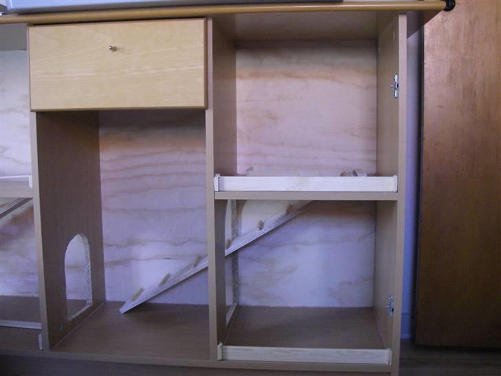 Mit hjemmelavet kaninbur - Her er den højre side billede 5