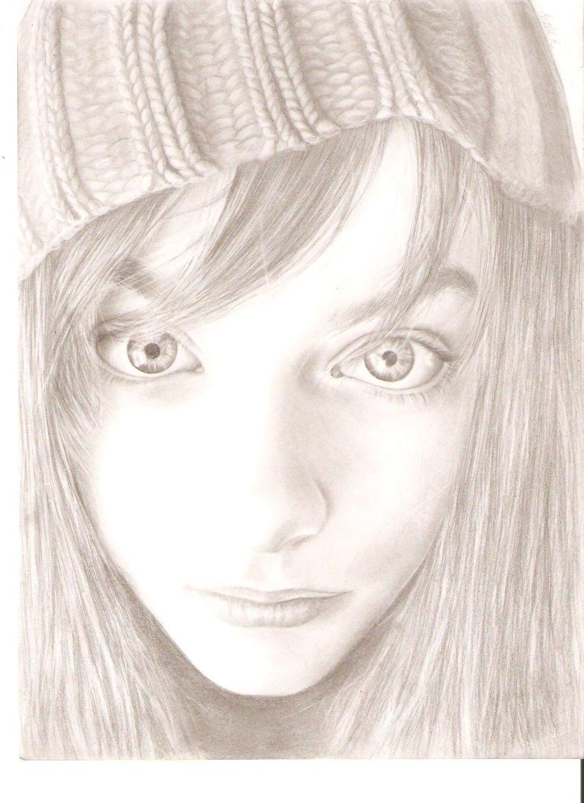 Tegninger 2014 - Min veninde, Emilie billede 4