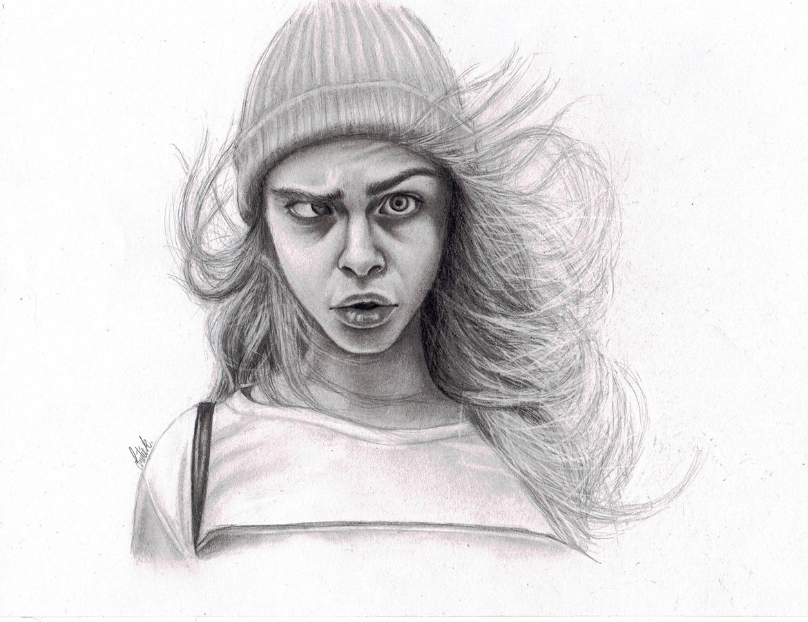 Tegninger 2014 - Cara delevingne billede 8