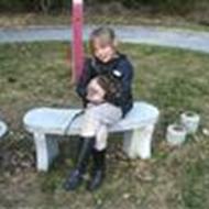 Rikke-pige og lille-Sille <3 <3 <3  