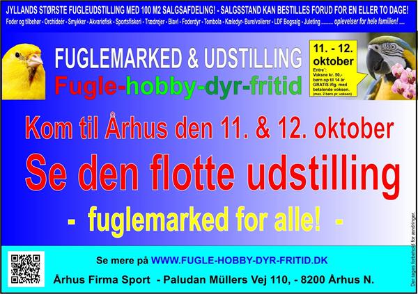 Udstilling i Århus Firma Sport 11. og 12. oktober