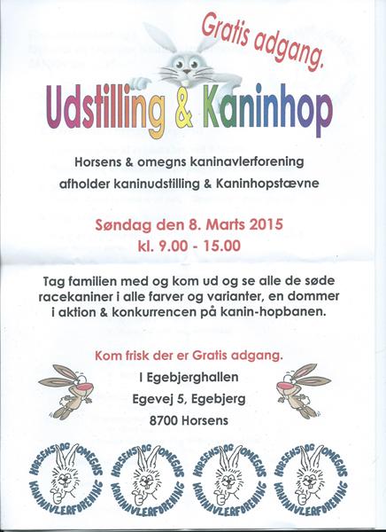 Udstilling og Kaninhop Horsens