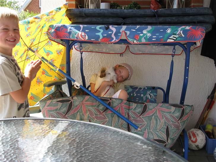 Kanin pjuske - en af de sidste dage med ham<3 billede 2