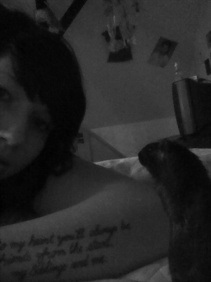 Ørkenrotte Kiara (R.I.P) - jeg og kiara, billede 13