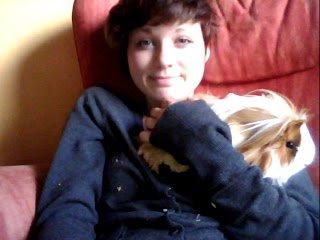 Marsvin Aeruca - Hun blev efterhånden et meget stor marsvin, med en kampvægt på 1 kg! billede 7