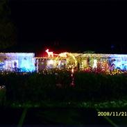 Hygge i vinter- jule- haven/ terrasse