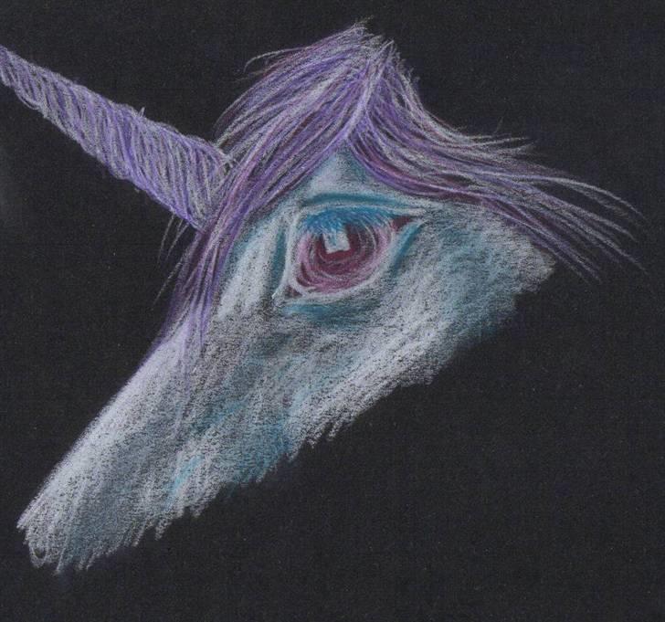 Mine tegninger... - Caran D'ac farvekridt på sort karton. Fri fantasi... billede 23