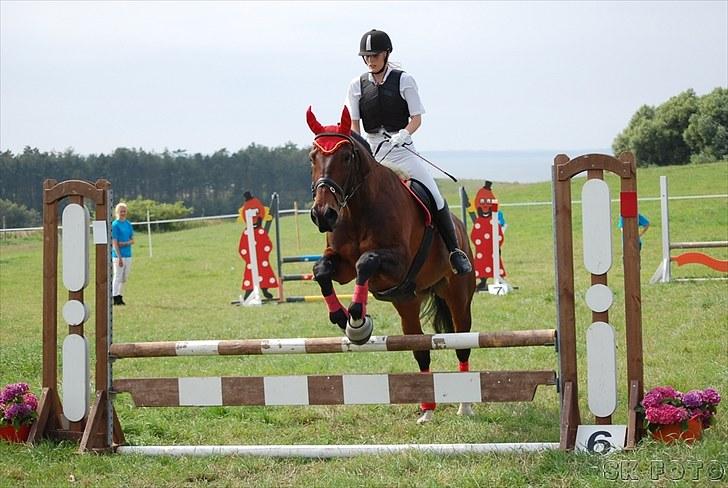 Fredrik og jeg til stævne, mols rideklub d.15 aug 2010 billede 5