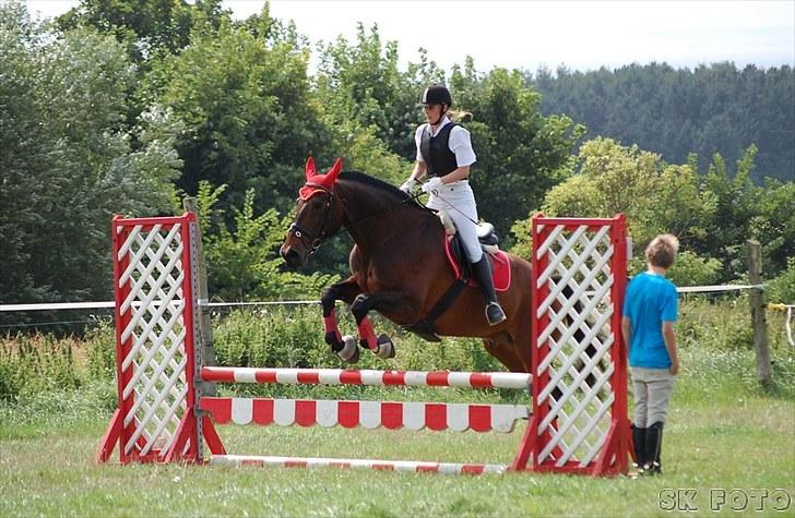 Fredrik og jeg til stævne, mols rideklub d.15 aug 2010 billede 8