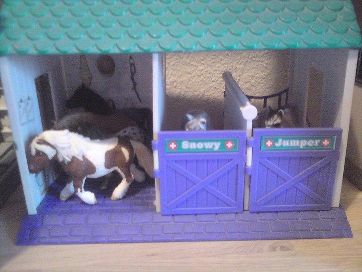 Stutteri Damgaarden. Facaliteter. Schleich - Mellem Stald. billede 9