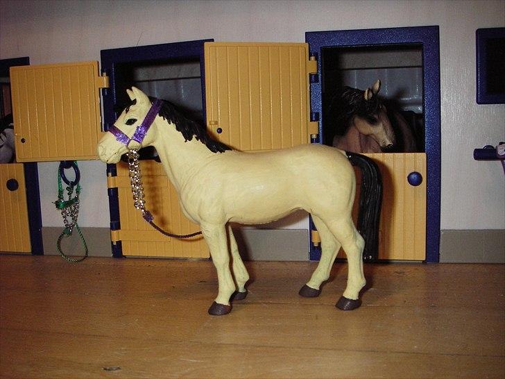 Rosengaarden's Schleich Heste - Navn: Rosengaarden's Mary the bedst, Køn: Hoppe, Race: Trakhener, Mor: Ukendt, Far Ukendt.
Vi har Mary fra NytHesteliv og hun har været mishandle men er nu i bedringt! billede 90