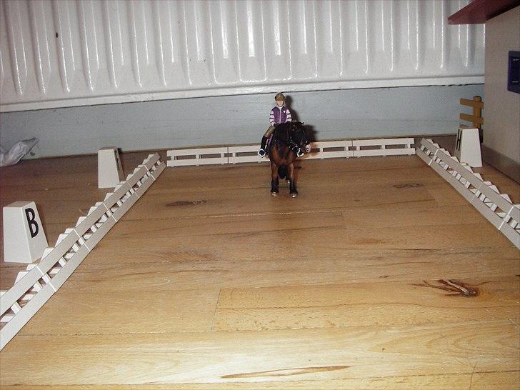 Åbent hus på Rosengaarden's Schleich Heste - - laver galop fra A - billede 81