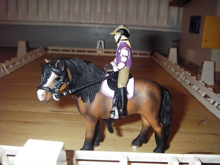 Åbent hus på Rosengaarden's Schleich Heste - - laver parade hved C - billede 72