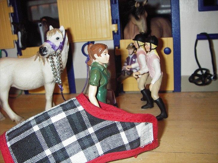 Åbent hus på Rosengaarden's Schleich Heste - - går over med dæknet - billede 120