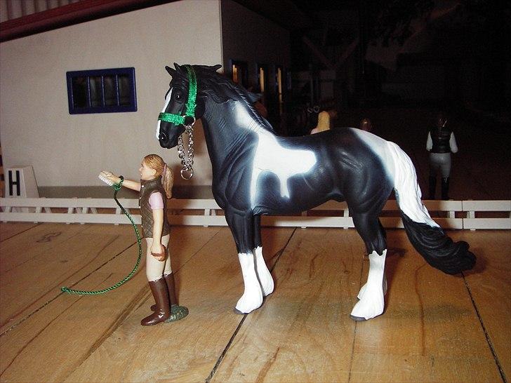 Åbent hus på Rosengaarden's Schleich Heste - - nu følger han efter hende - billede 177