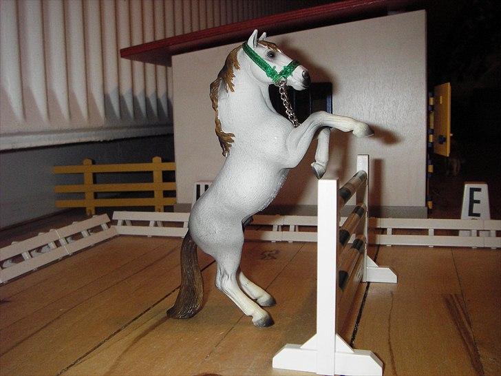 Åbent hus på Rosengaarden's Schleich Heste - Og tilsidst en kort løsspringnings opvisning med Friend billede 182