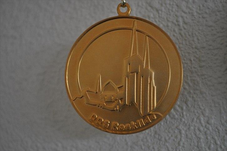 Medaljer og pokaler.. fra skydening :) - 1 plads klassemester i landdelsmesterskaberne 50m 2010 billede 2