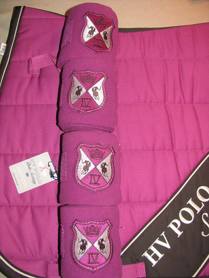 Nyt udstyr - HV Polo fleece bandager som matcher underlag billede 2