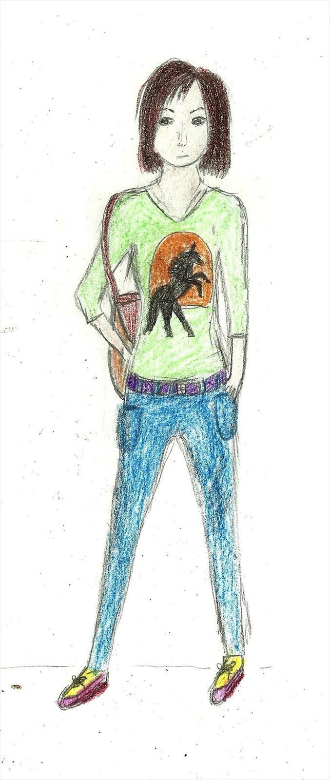 Tegninger :D   - Første person jeg tegnede i den nye tegnestil - den var grunden til evolutionen xD Tegnet fra mandag den 7. - torsdag den 10. marts 2011 billede 399