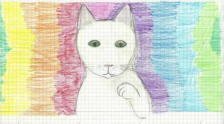 Tegninger :D   - En rigtig gammel skoletegning af en misser xD Kan ikke huske hvornår jeg tegnede den xD billede 393