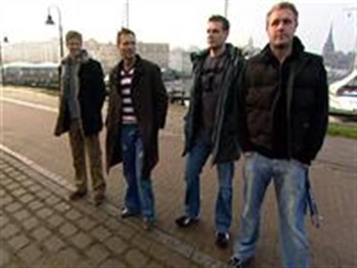 Søren Stryger og SG - De danske Drenge: fra venste: Søren stryge, Lars christiansen, Michael Knudsen og joarchim boldsen billede 7