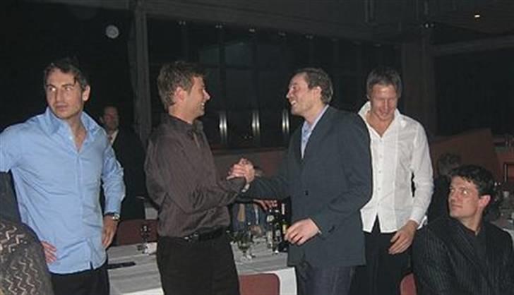 Søren Stryger og SG - Søren hilser på gammel SG kammerat Christian berge billede 14