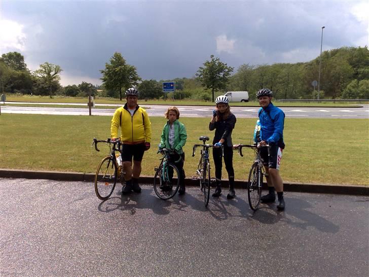 På cykel til Italtien, 2007 - Ved grænsen til Tyskland - såkaldte "startgrænse" billede 1