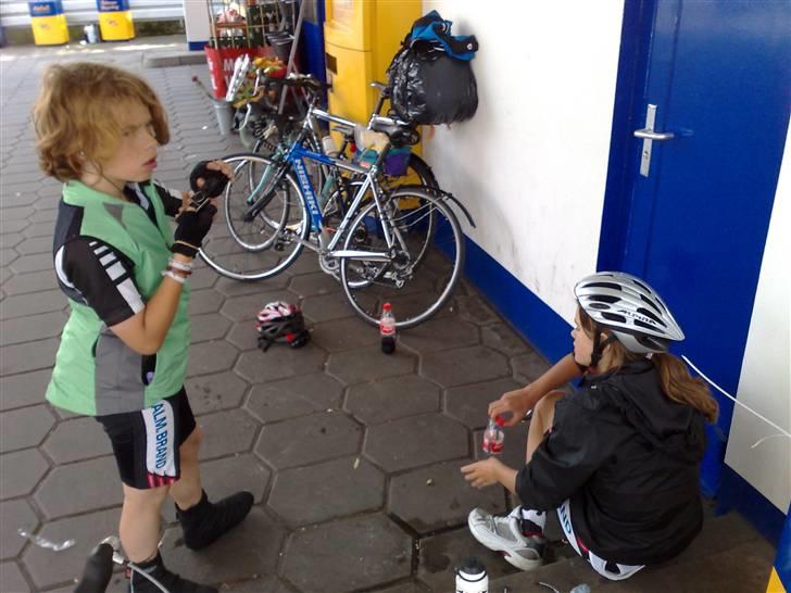 På cykel til Italtien, 2007 - Christian + Line. billede 4